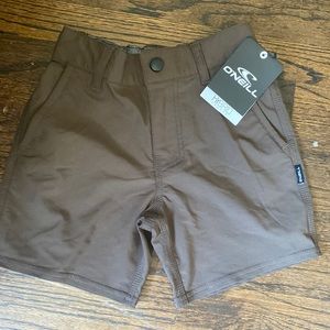 New O’Neill brown shorts 3T
